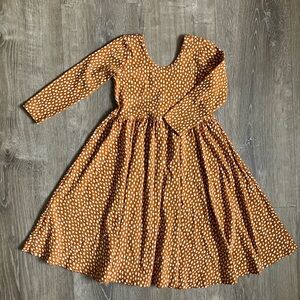 Alice + Ames Chestnut Dot Ballet Dress 🦌